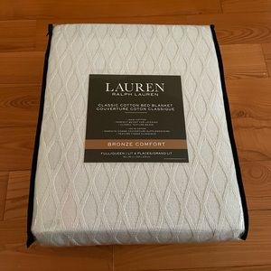 Ralph Lauren 100% cotton blanket